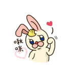 Popo Bear ＆ Mei Bunny(daily expressions)（個別スタンプ：6）
