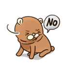 Popo Bear ＆ Mei Bunny(daily expressions)（個別スタンプ：7）