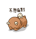 Popo Bear ＆ Mei Bunny(daily expressions)（個別スタンプ：12）