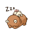 Popo Bear ＆ Mei Bunny(daily expressions)（個別スタンプ：23）