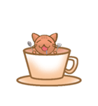Coffee cat - Kuffee（個別スタンプ：11）