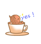 Coffee cat - Kuffee（個別スタンプ：26）