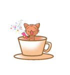 Coffee cat - Kuffee（個別スタンプ：36）