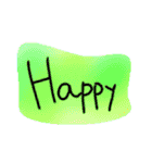Colorful Text Stickers（個別スタンプ：5）