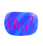 Colorful Text Stickers（個別スタンプ：12）