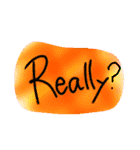 Colorful Text Stickers（個別スタンプ：16）