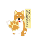 可愛い柴犬のスタンプ（個別スタンプ：9）