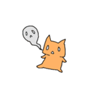 現実逃避にゃんこ（個別スタンプ：14）