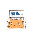 現実逃避にゃんこ（個別スタンプ：18）