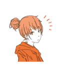 Modern Girl's daily life（個別スタンプ：5）