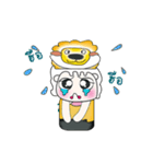 >>Mr. Mena and Lion<<（個別スタンプ：6）