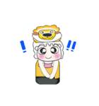 >>Mr. Mena and Lion<<（個別スタンプ：11）