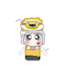 >>Mr. Mena and Lion<<（個別スタンプ：13）