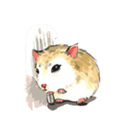 Butter Hamster（個別スタンプ：2）