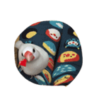 白文鳥のジョン（個別スタンプ：13）