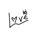 write len len ver.3（個別スタンプ：2）