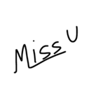 write len len ver.3（個別スタンプ：3）