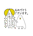鳥さんの日常を描いたスタンプです。（個別スタンプ：29）