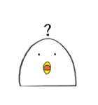 鳥さんの日常を描いたスタンプです。（個別スタンプ：31）