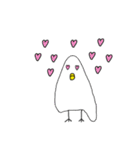 鳥さんの日常を描いたスタンプです。（個別スタンプ：38）