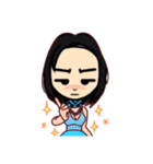 Diva one face girl 2（個別スタンプ：1）