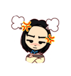 Diva one face girl 2（個別スタンプ：10）
