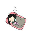 Tete : Big head girl（個別スタンプ：6）