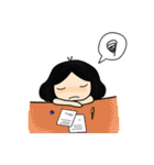 Tete : Big head girl（個別スタンプ：10）