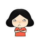 Tete : Big head girl（個別スタンプ：20）