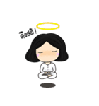 Tete : Big head girl（個別スタンプ：24）