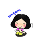 Tete : Big head girl（個別スタンプ：39）