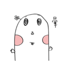 Flower Ghost（個別スタンプ：7）