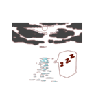Fluid dynamics（個別スタンプ：3）