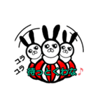 rabbit Daruma Osaka ver.（個別スタンプ：38）