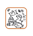 有機研のリスとその仲間たち（個別スタンプ：40）