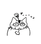 Glasses with Cat（個別スタンプ：12）