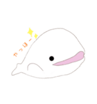 ベルーガさん。（個別スタンプ：4）