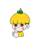 Yellow Pineapple（個別スタンプ：1）