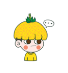 Yellow Pineapple（個別スタンプ：4）