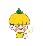 Yellow Pineapple（個別スタンプ：5）