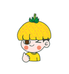 Yellow Pineapple（個別スタンプ：6）