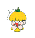 Yellow Pineapple（個別スタンプ：9）