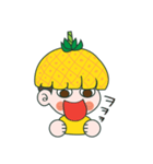 Yellow Pineapple（個別スタンプ：10）