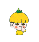 Yellow Pineapple（個別スタンプ：12）