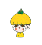 Yellow Pineapple（個別スタンプ：16）