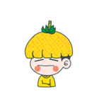 Yellow Pineapple（個別スタンプ：17）