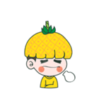 Yellow Pineapple（個別スタンプ：18）