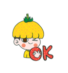 Yellow Pineapple（個別スタンプ：26）