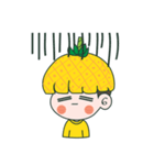 Yellow Pineapple（個別スタンプ：30）