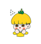 Yellow Pineapple（個別スタンプ：32）